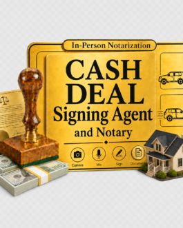 Mobile Buyer Seller Closing Service