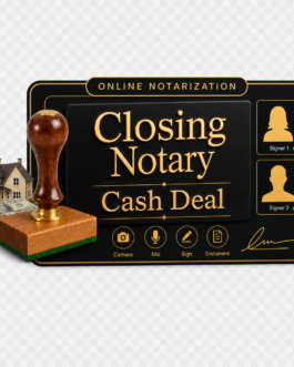RON Cash RE Deal Signing